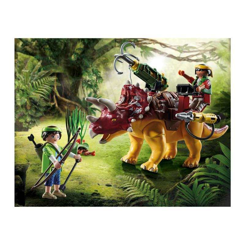 71262 Tricératops et soldats Playmobil Dino Rise
