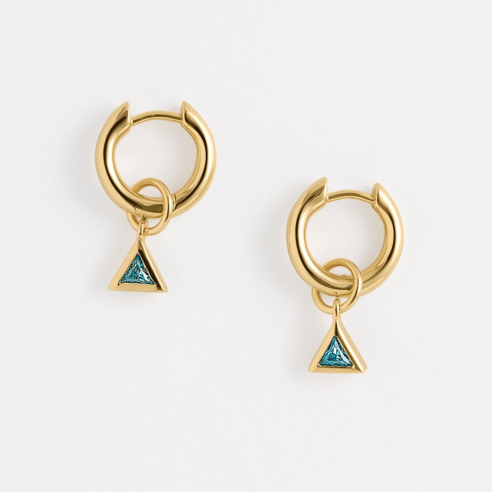 Esprit Créoles 925 Argent Boucles d'oreilles
