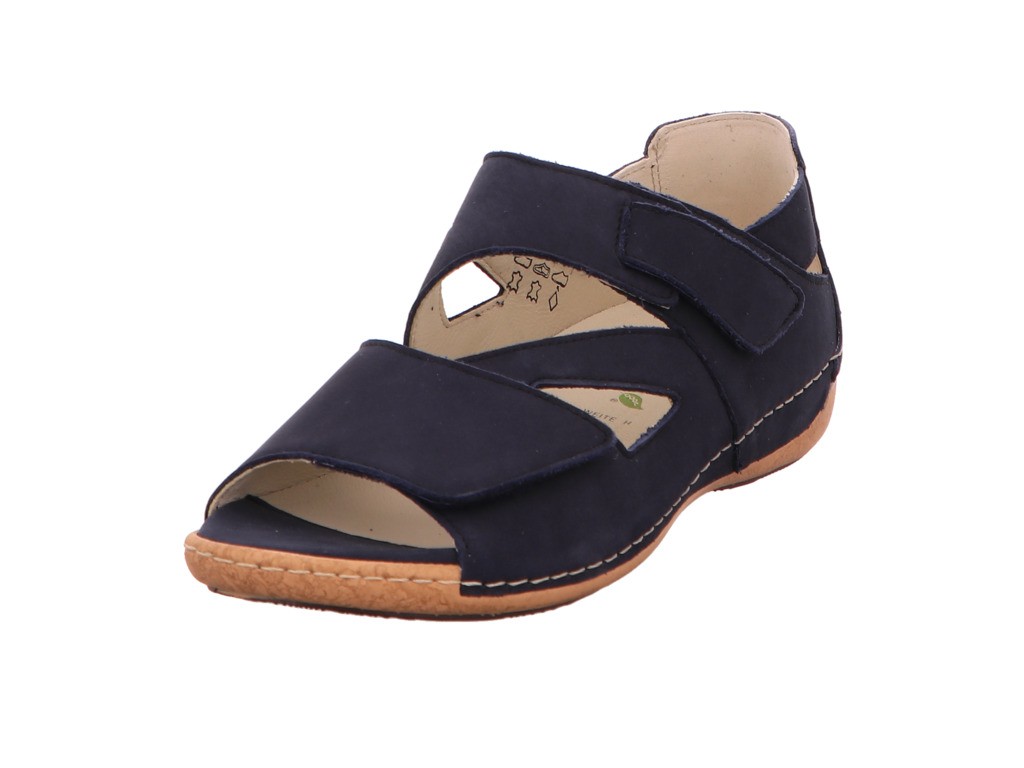 WALDLÄUFER Klassische Sandalen blau HELIETT-Sandalette