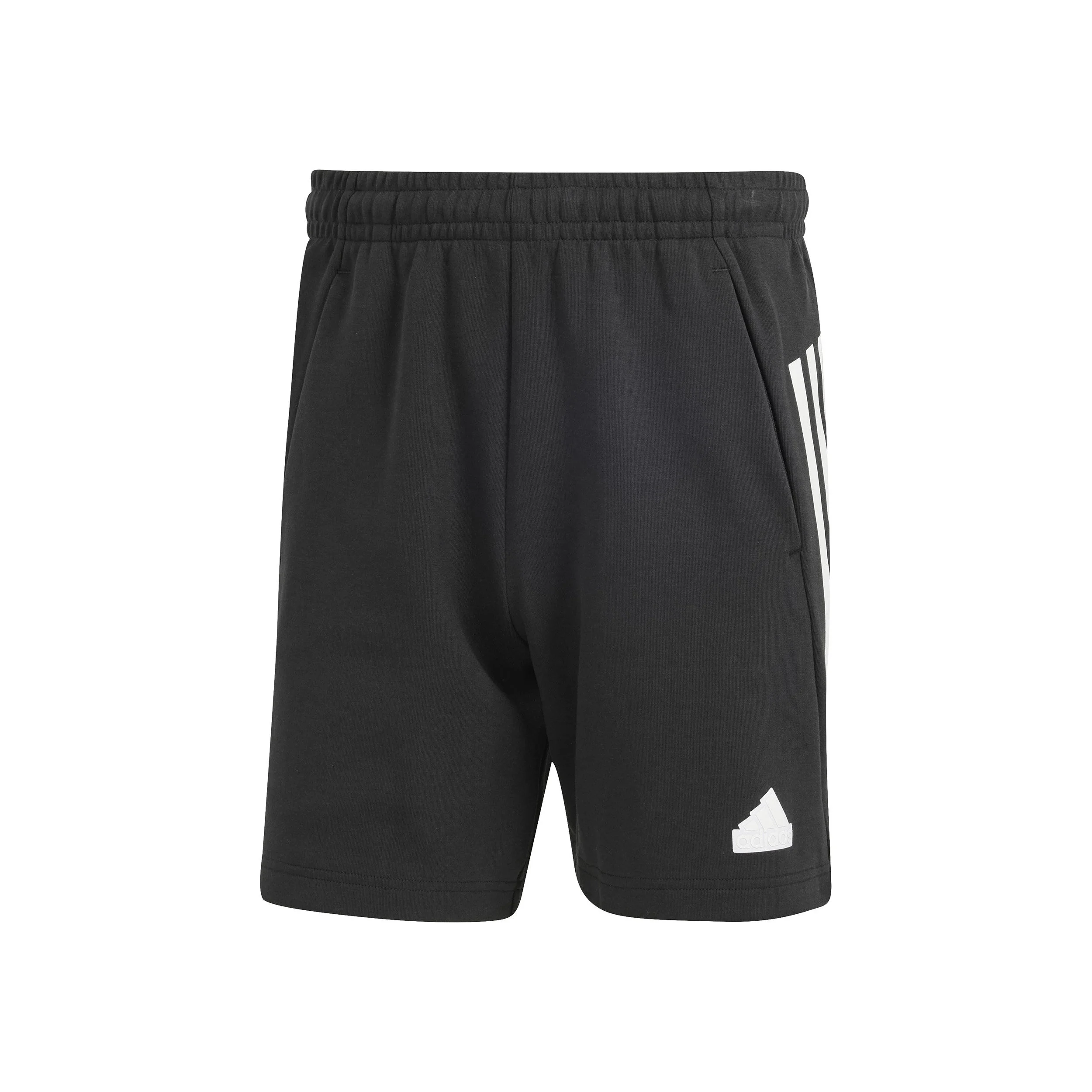 Future Icon 3 Stripes Shorts Herren - Schwarz, Weiß