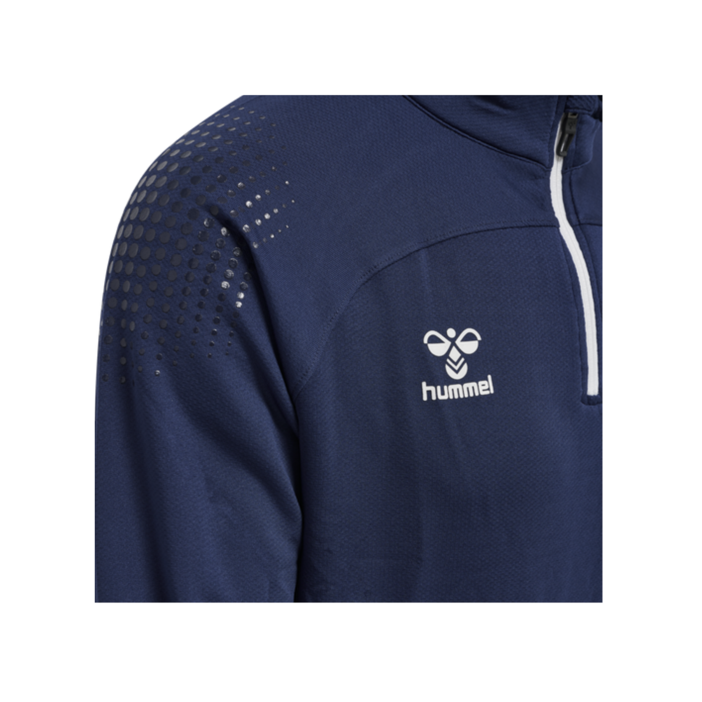 Hummel hmlLEAD HalfZip Sweatshirt Blau F7026