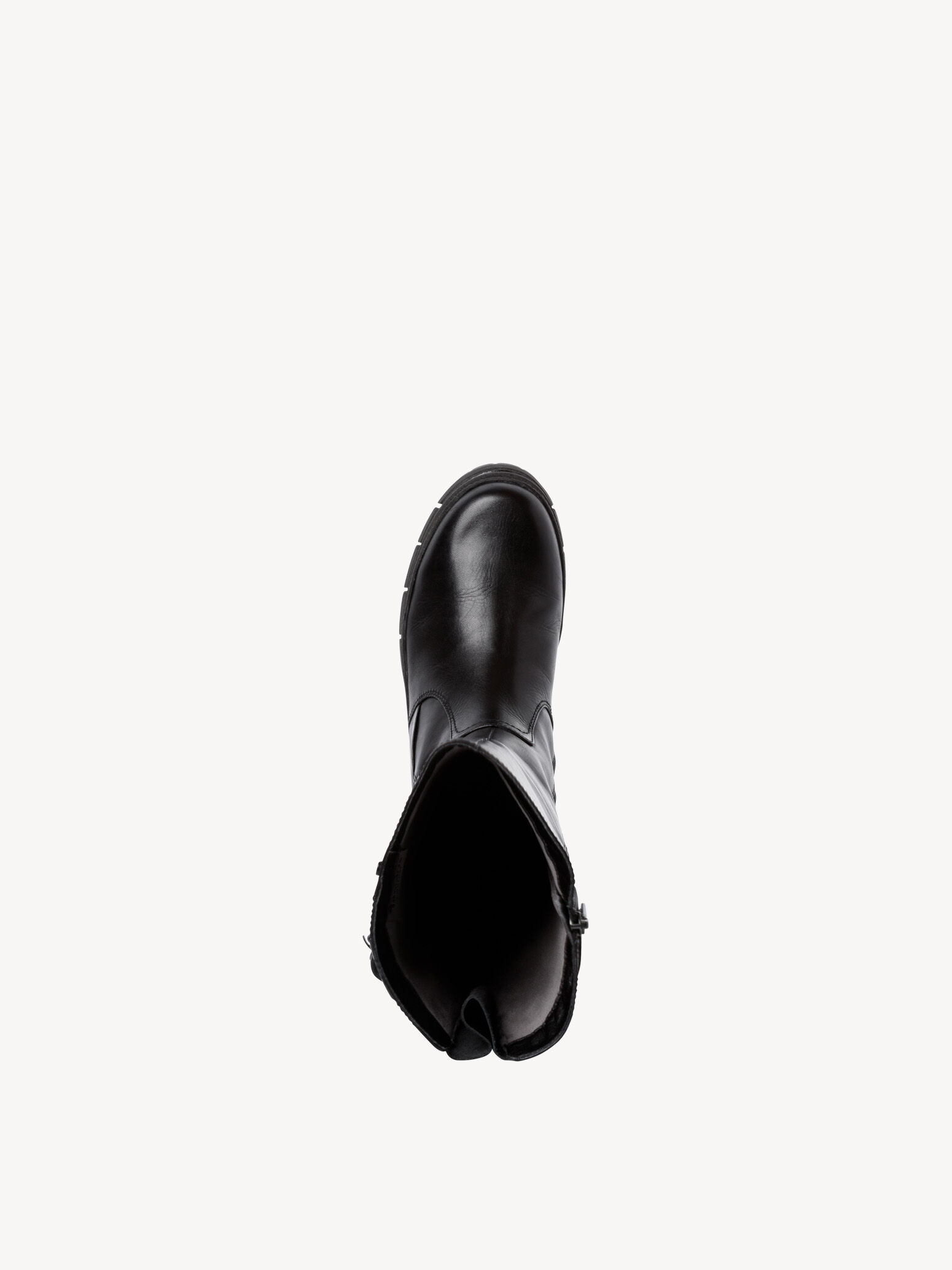 Bottes en cuir - noir