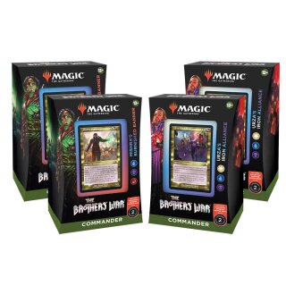 Magic the Gathering: The Brothers War Commander Deck Display (4) (EN)