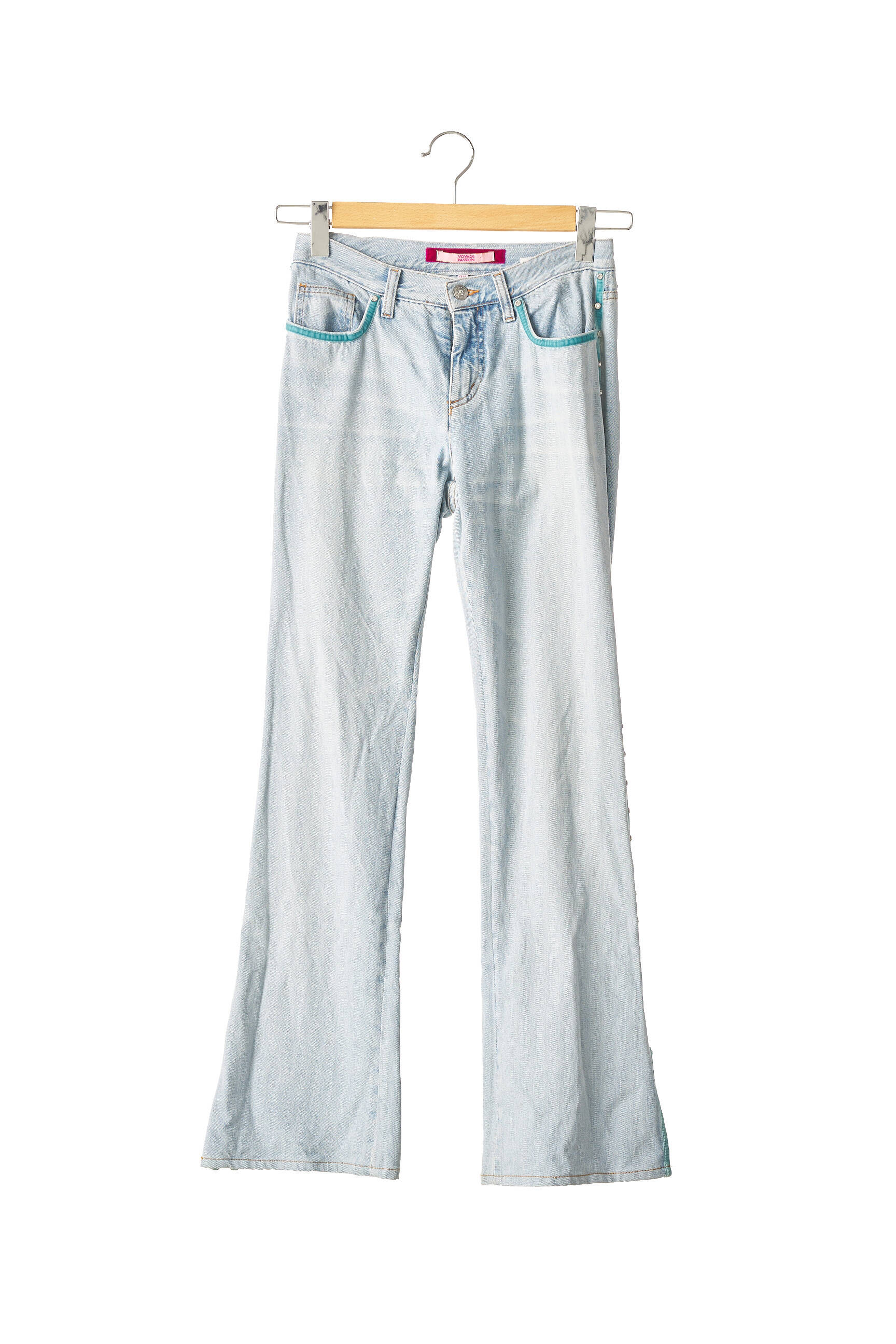 Voyage Passion Jeans Bootcut Femme couleur bleu
