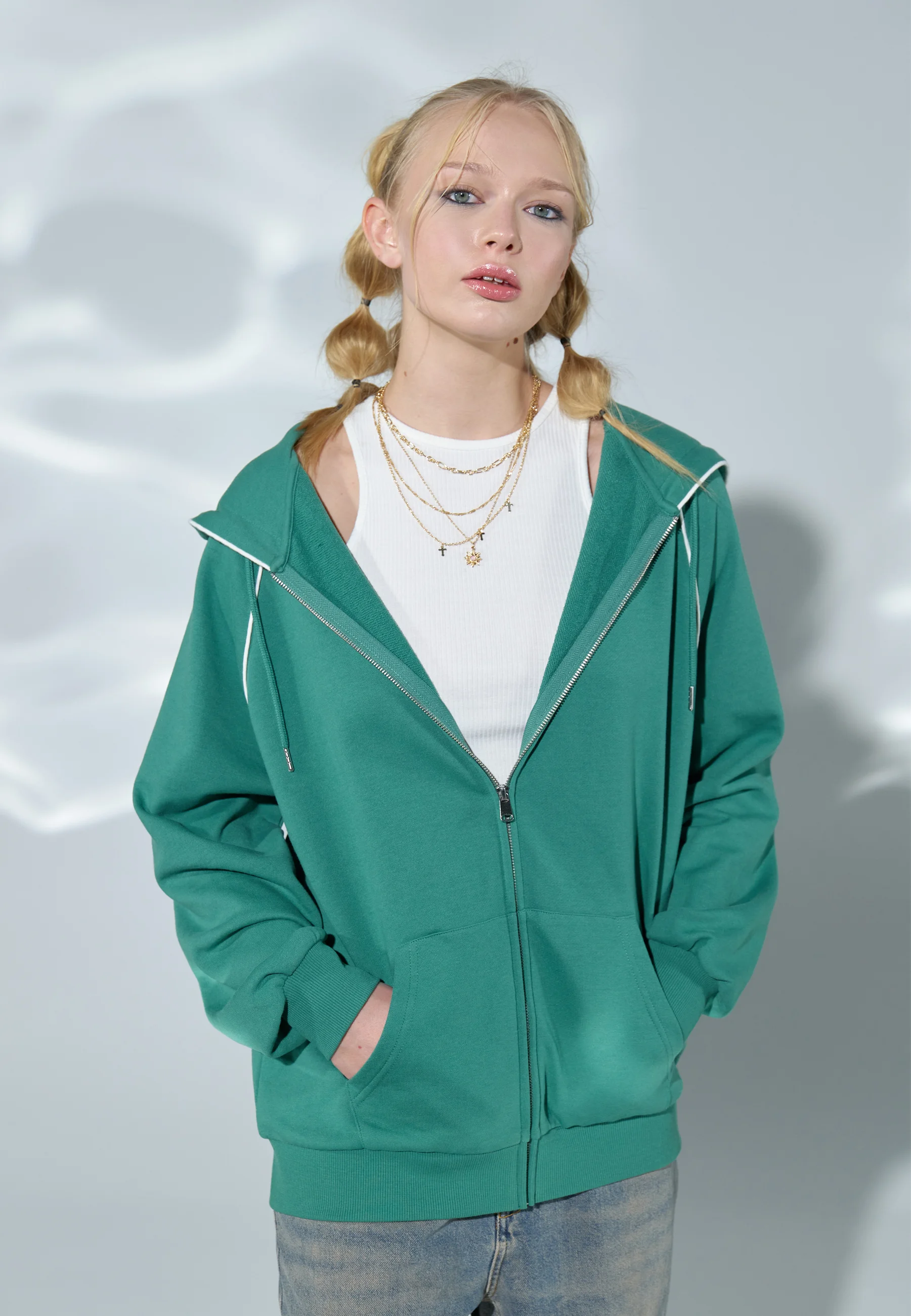Sudadera con cremallera Even&Odd