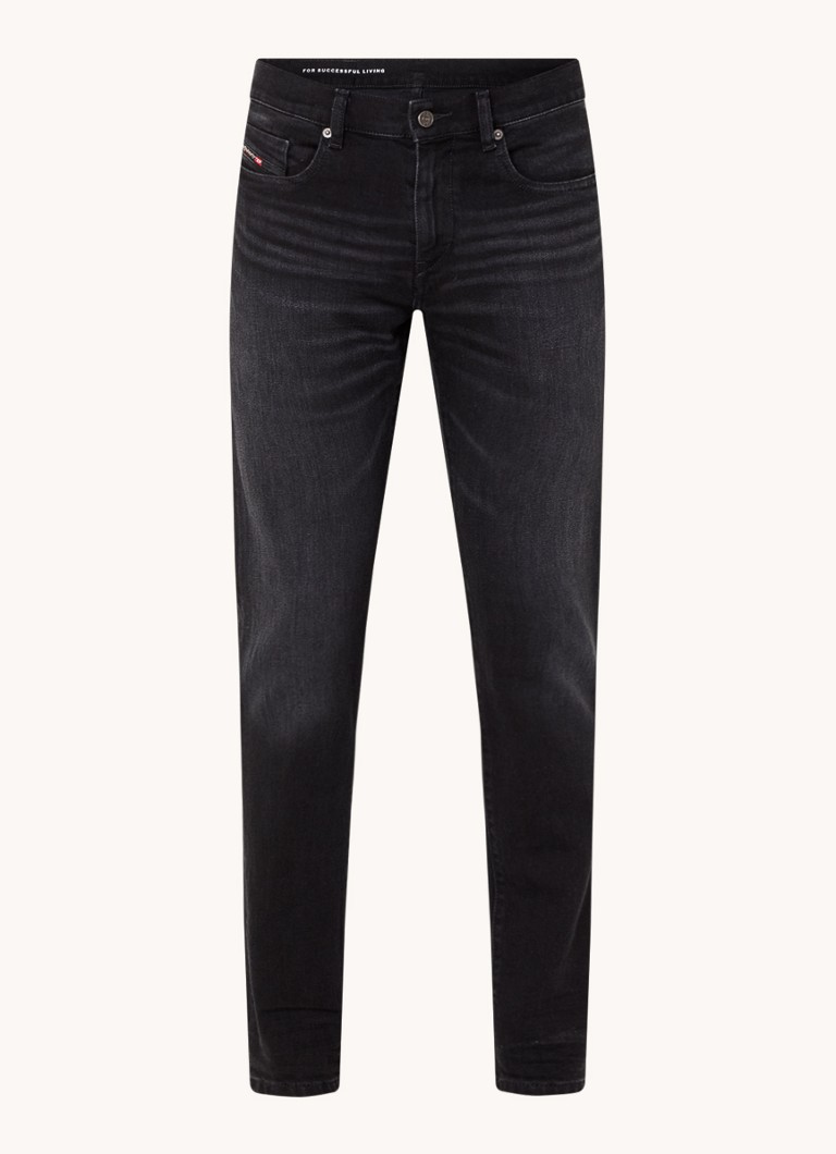 Blugi Diesel D-Strukt slim fit, culoare spălată