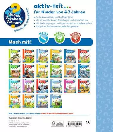 Ravensburger Wieso? Weshalb? Warum? aktiv-Heft: Flugzeuge