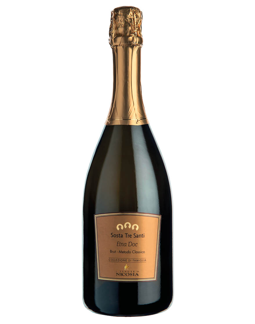 Etna DOC Metodo Classico Nerello Mascalese Brut Sosta Tre Santi 2019 Nicosia 0,75 ℓ