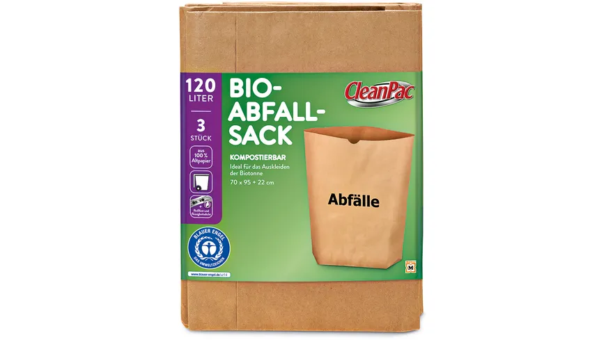 CleanPac Bio-Abfallsack 120 Liter