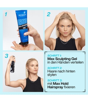 Redken Styling Max Sculpting Gel Hardwear Haargel-250 ml