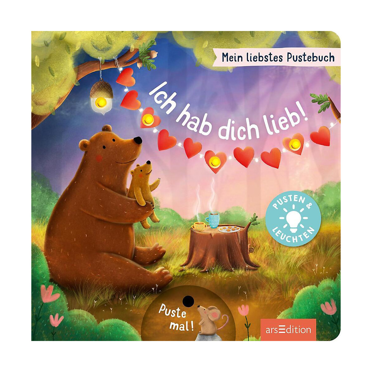 Mein liebstes Pustebuch - Ich hab dich lieb!