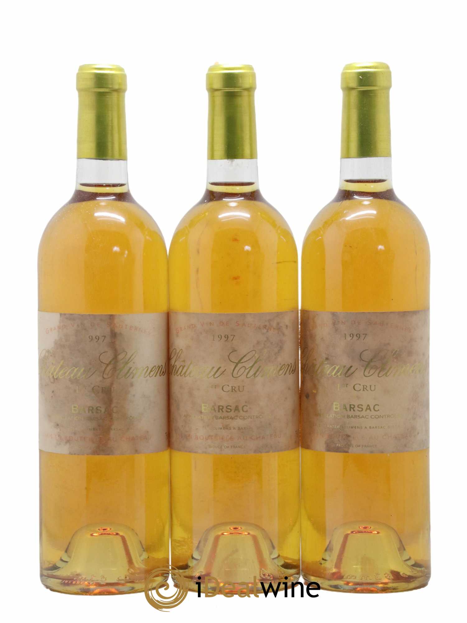 Château Climens 1er Grand Cru Classé  1997 - Lot de 6 Bouteilles