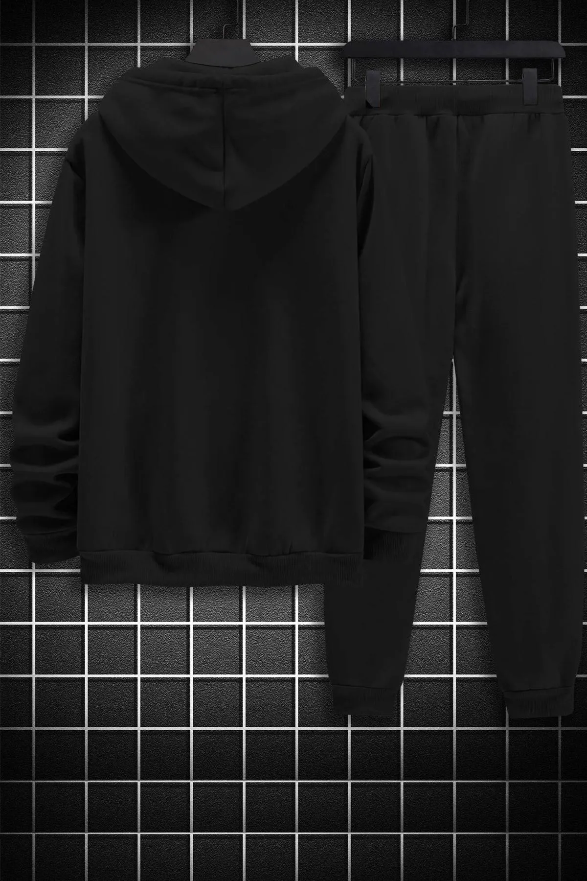 uyguntarz  Bedrucktes Unisex-Trainingsanzug-Set für Herren