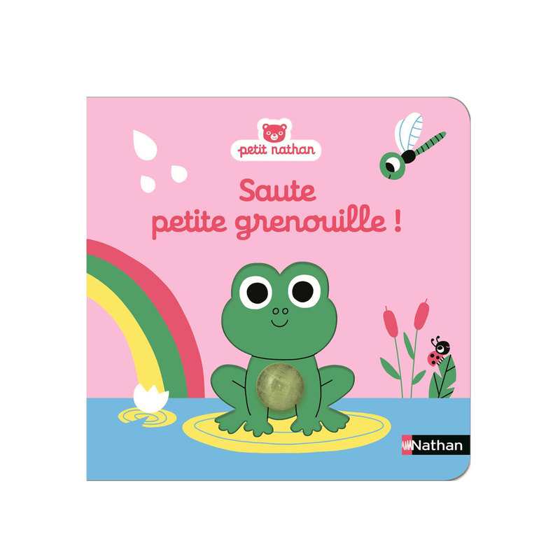 Livre Saute petite grenouille - Nathan Jeunesse