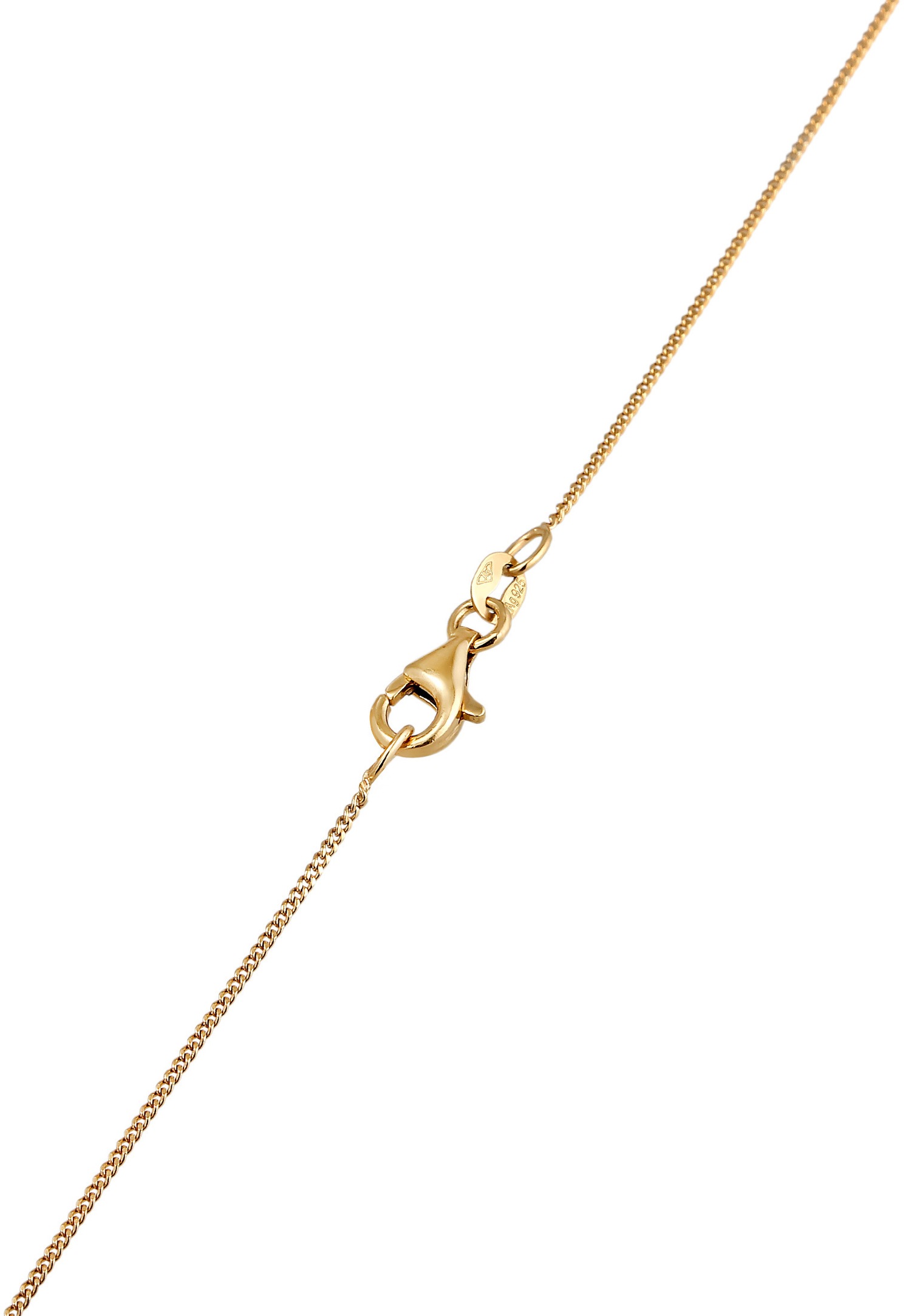 Ciondolo a stella per bambini Elli con smalto giallo, argento sterling 925 placcato oro