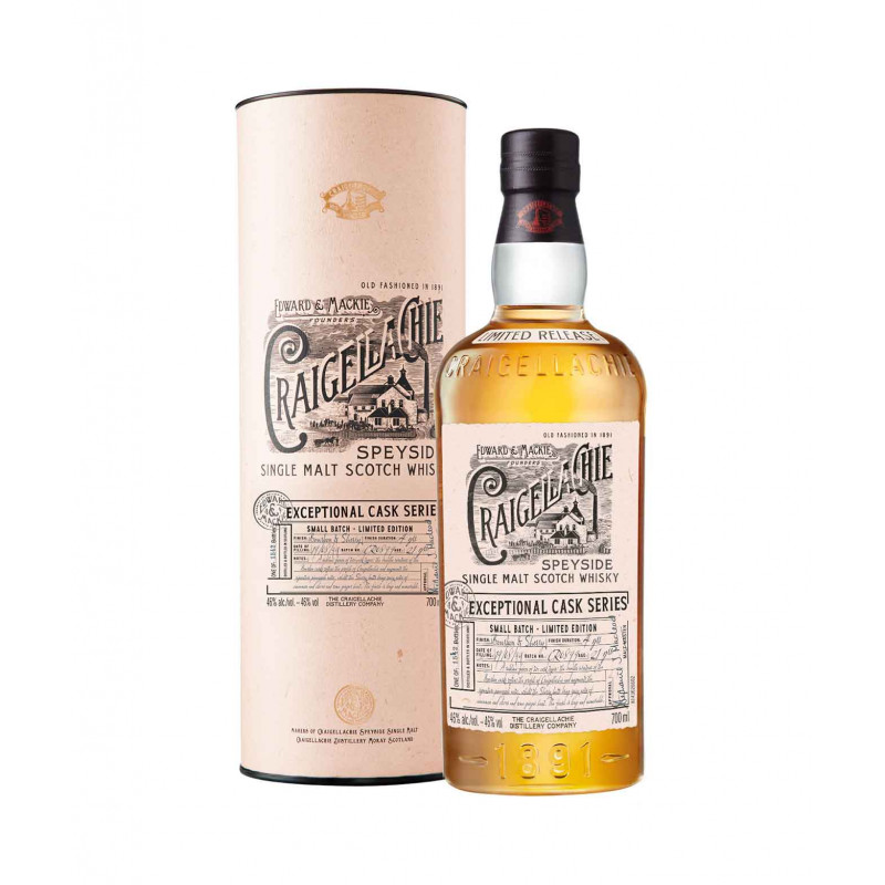 Craigellachie 21 Ans Bourbon Cask Finish Sherry Butt