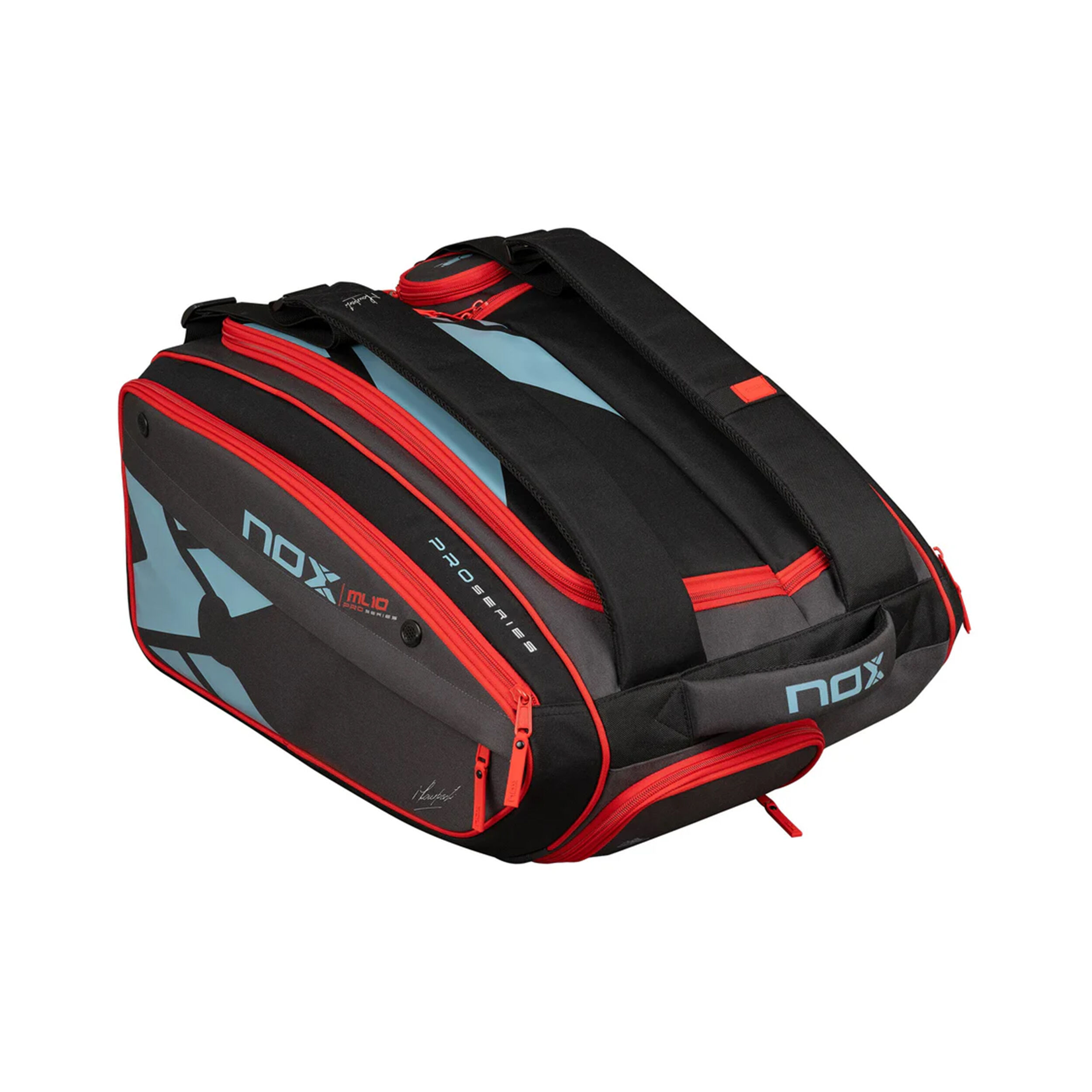 ML10 Competition XL Compact Padelschlägertasche - Schwarz, Rot