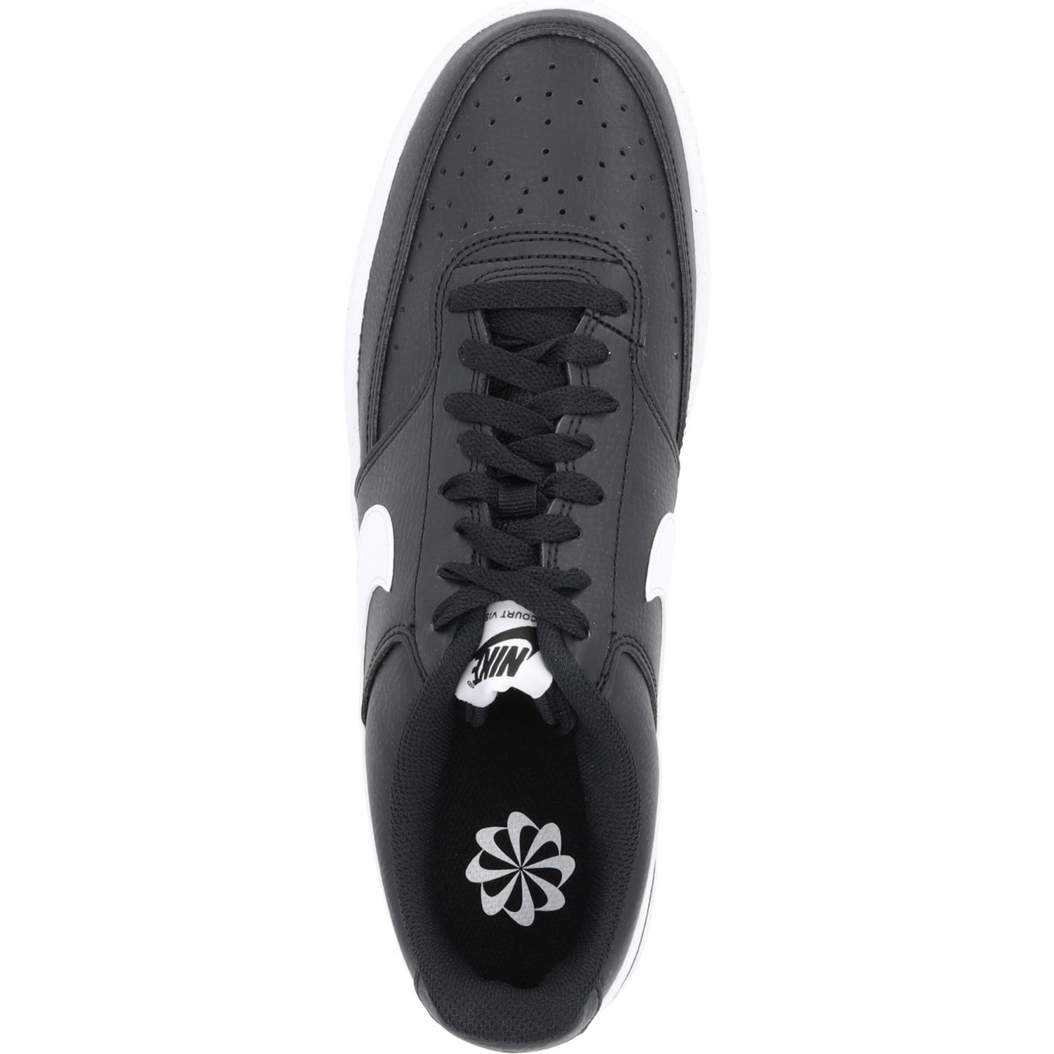 Nike Court Vision Low DH2987, Klassische- & Business Schuhe, Herren, BLACK/WHITE-BLACK