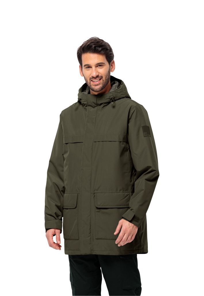 WINTERLAGER PARKA M Wasserdichter Wintermantel Herren