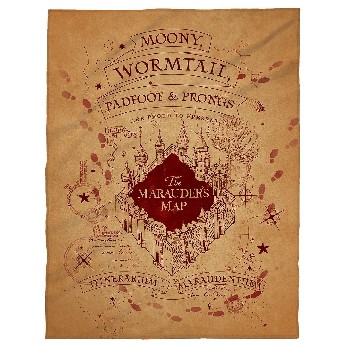 Kinderdecke Super flauschige Harry Potter Kuscheldecke 