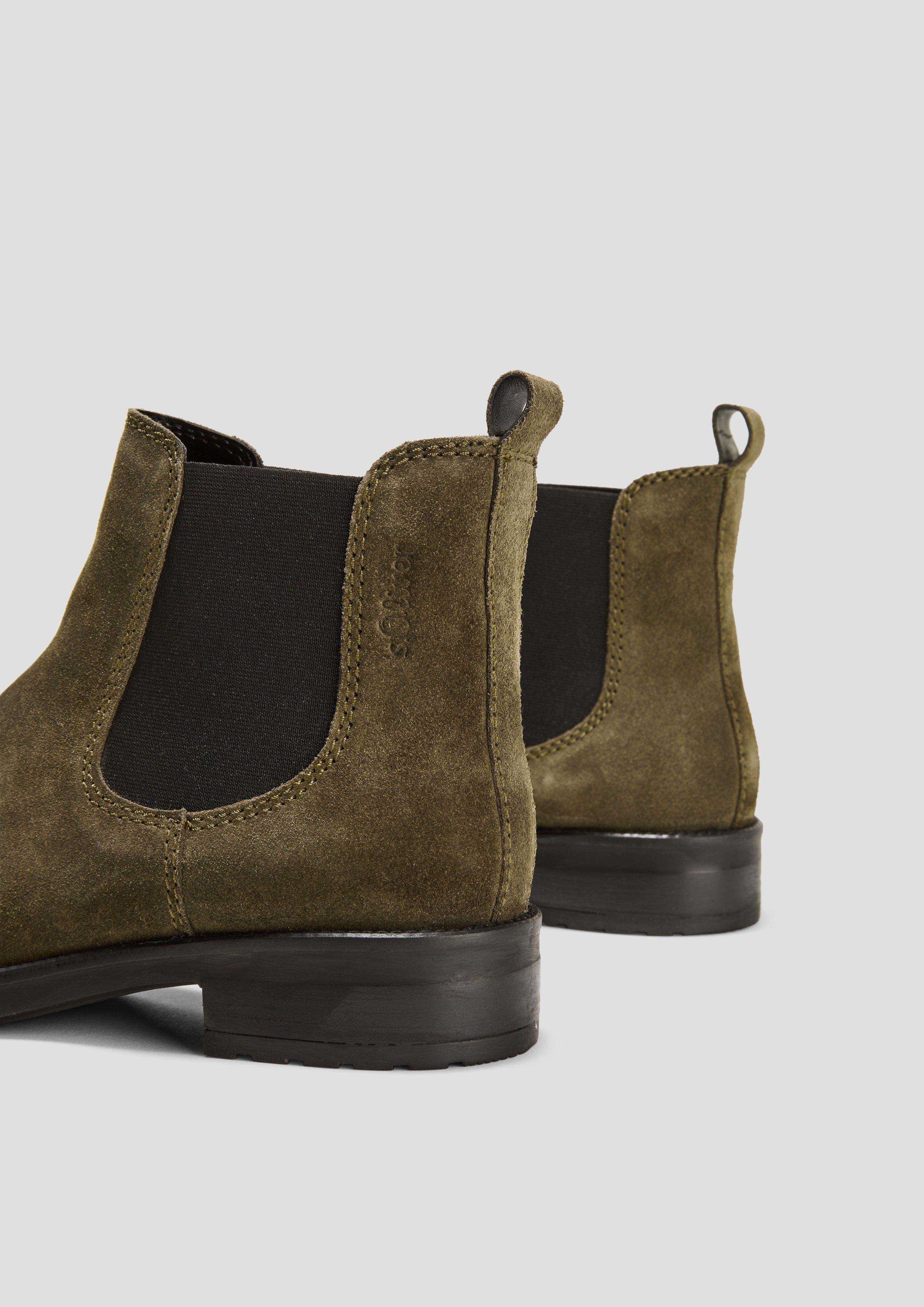 Wildleder Chelsea Boots  6008296-701