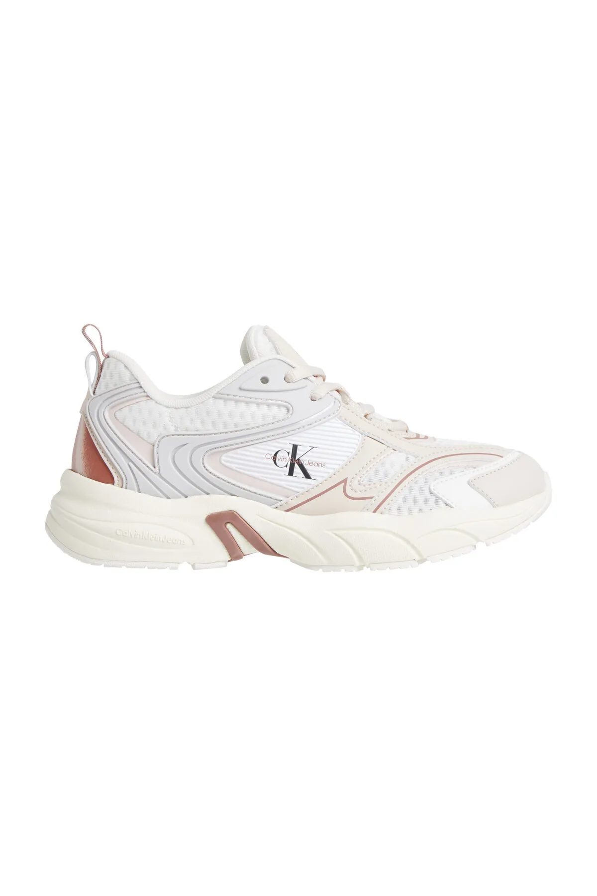 Calvin Klein  RETRO TENNIS LOW LACE MH ML MET