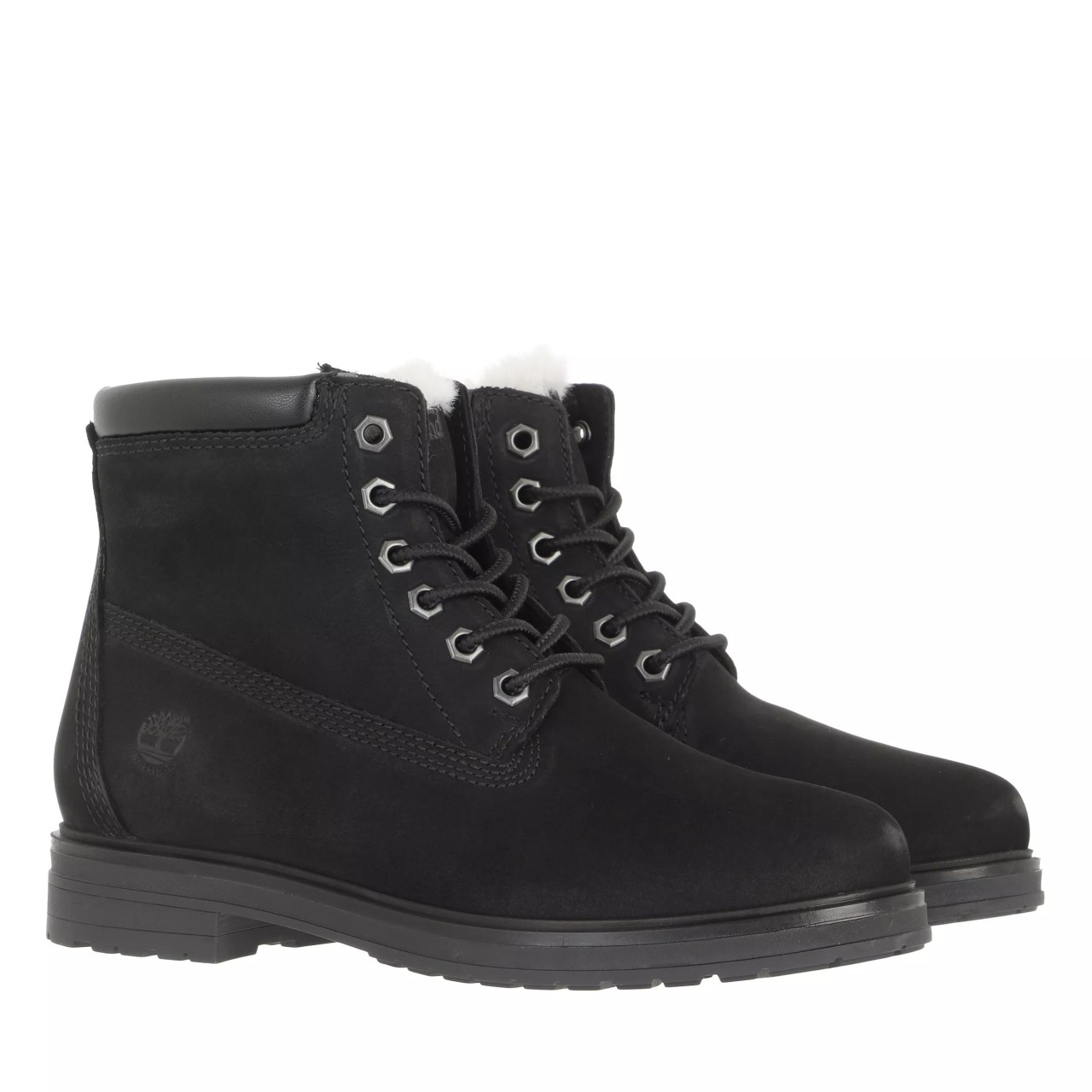TIMBERLAND Stiefeletten schwarz Schnürstiefel