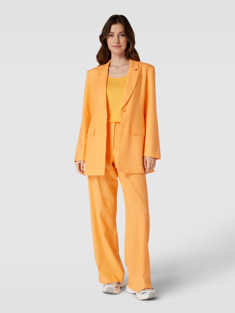Blazer mit Reverskragen Modell 'TANIA' in orange