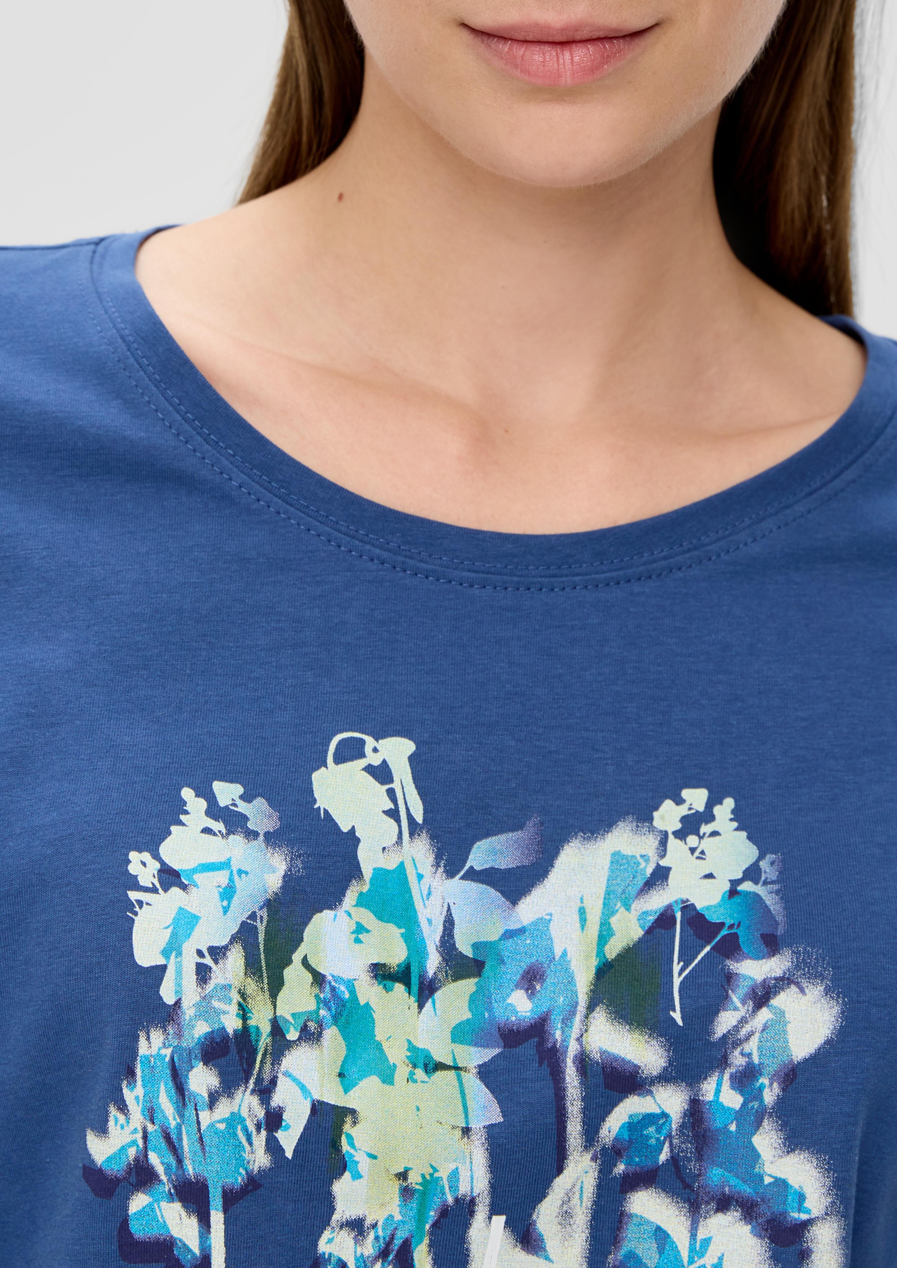 T-Shirt mit glänzendem Print  2136510-57D1