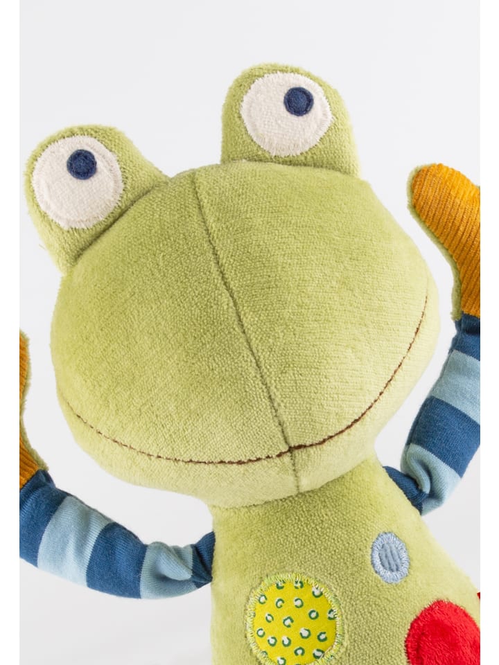 Sigikid Kuscheltier Frosch Patchwork Sweety in grün/bunt günstig kaufen onesize
