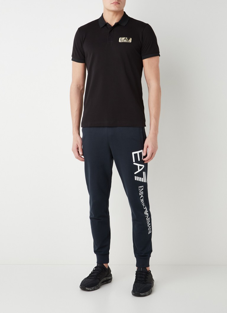 Polo Emporio Armani de corte regular com logotipo.