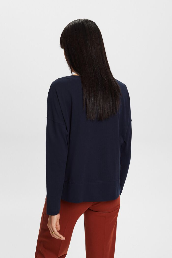 Longsleeve aus Baumwolle