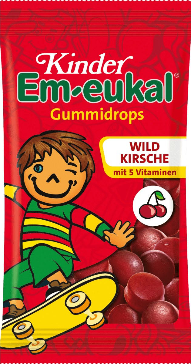Gummidrops Wildkirsche, 75 g
