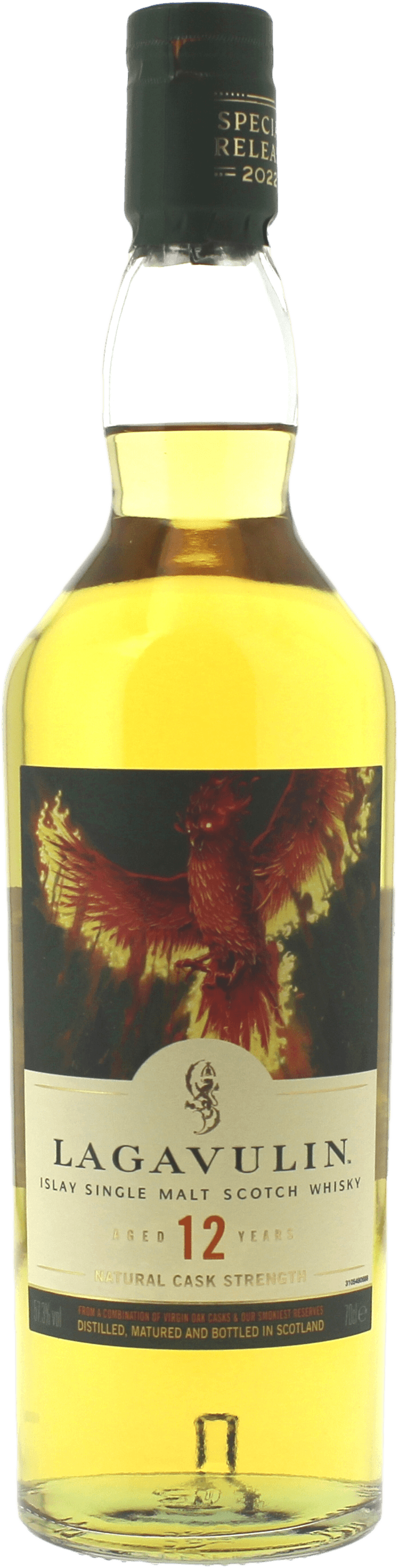 Whisky ecossais (20 cl) lagavulin 12 ans 57,3°