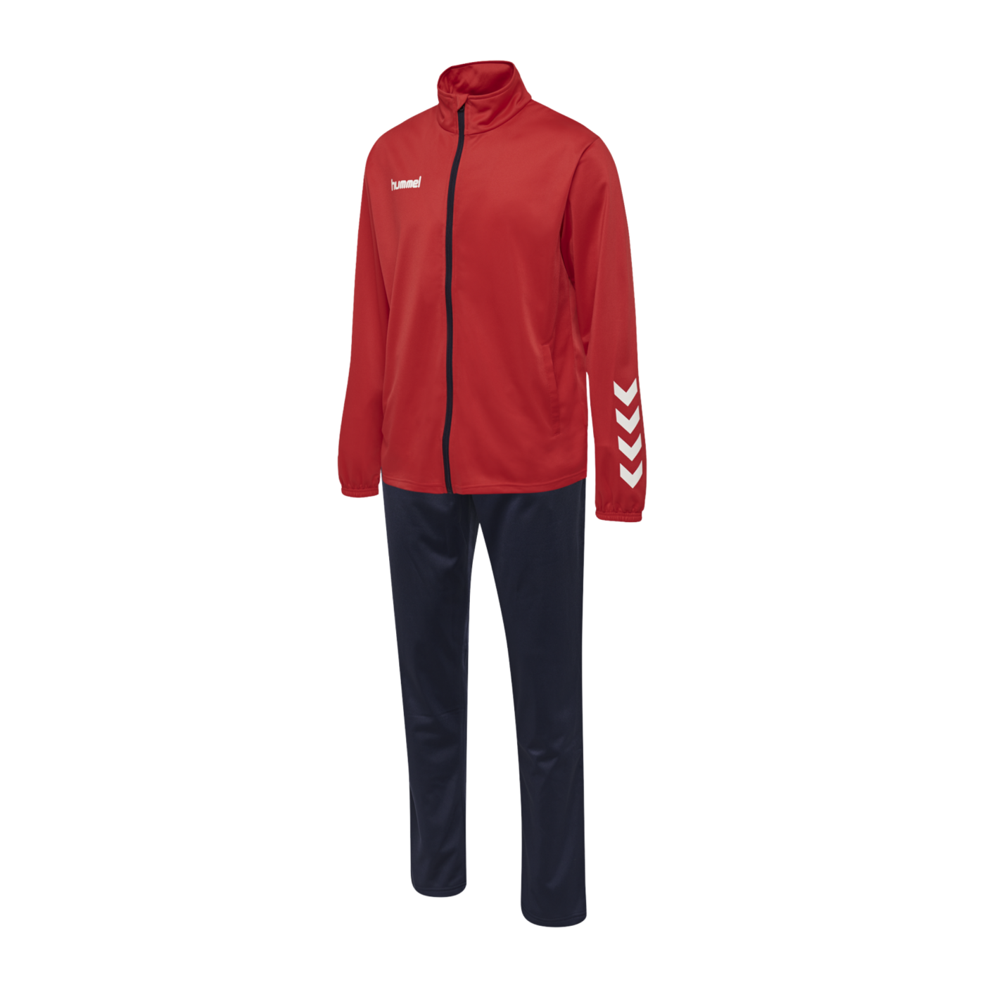 Hummel hmlPROMO Trainingsanzug Rot Blau F3496