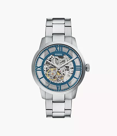 Fossil Uhr Townsman Automatikwerk Edelstahl