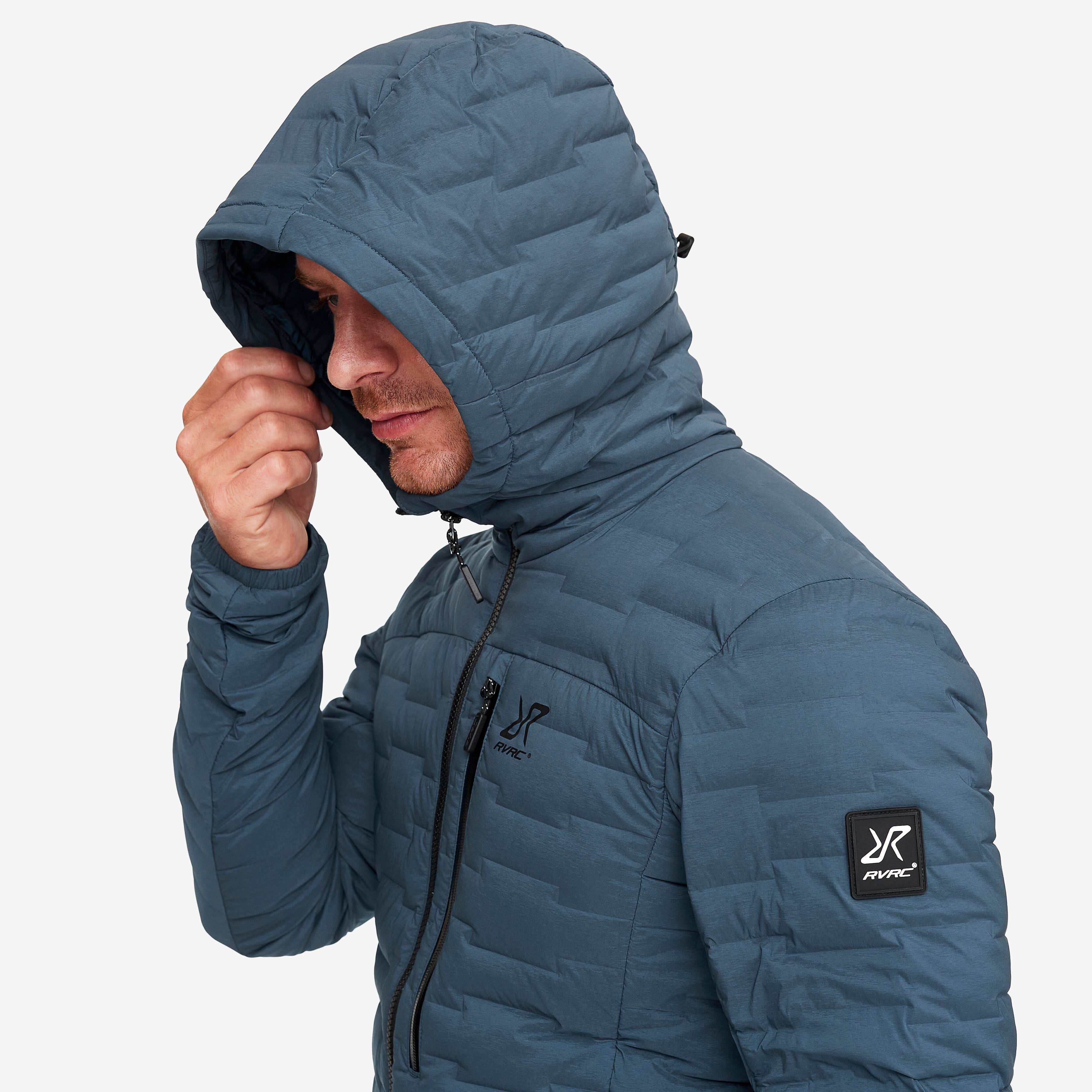 Flex Stretch Down Jacket Homme Moonlit Ocean