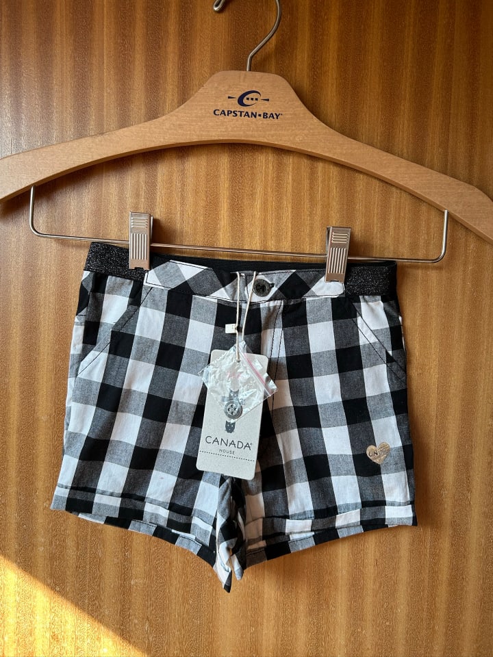 Canada House Shorts in Schwarz günstig kaufen 98/104