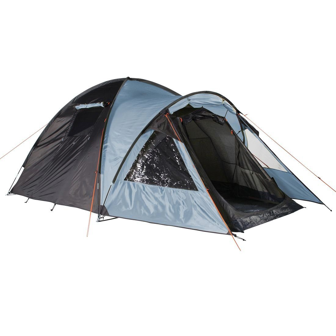 10T Outdoor Equipment Kuppelzelt Glenhill Arona 4 Mann Zelt Kuppelzelt 5000 mm mit XXL Schlafkabine, Personen: 4