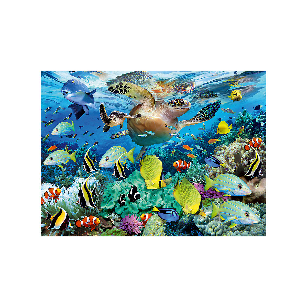 Puzzle, 150 Teile XXL, 49x36 cm, Unterwasserparadies