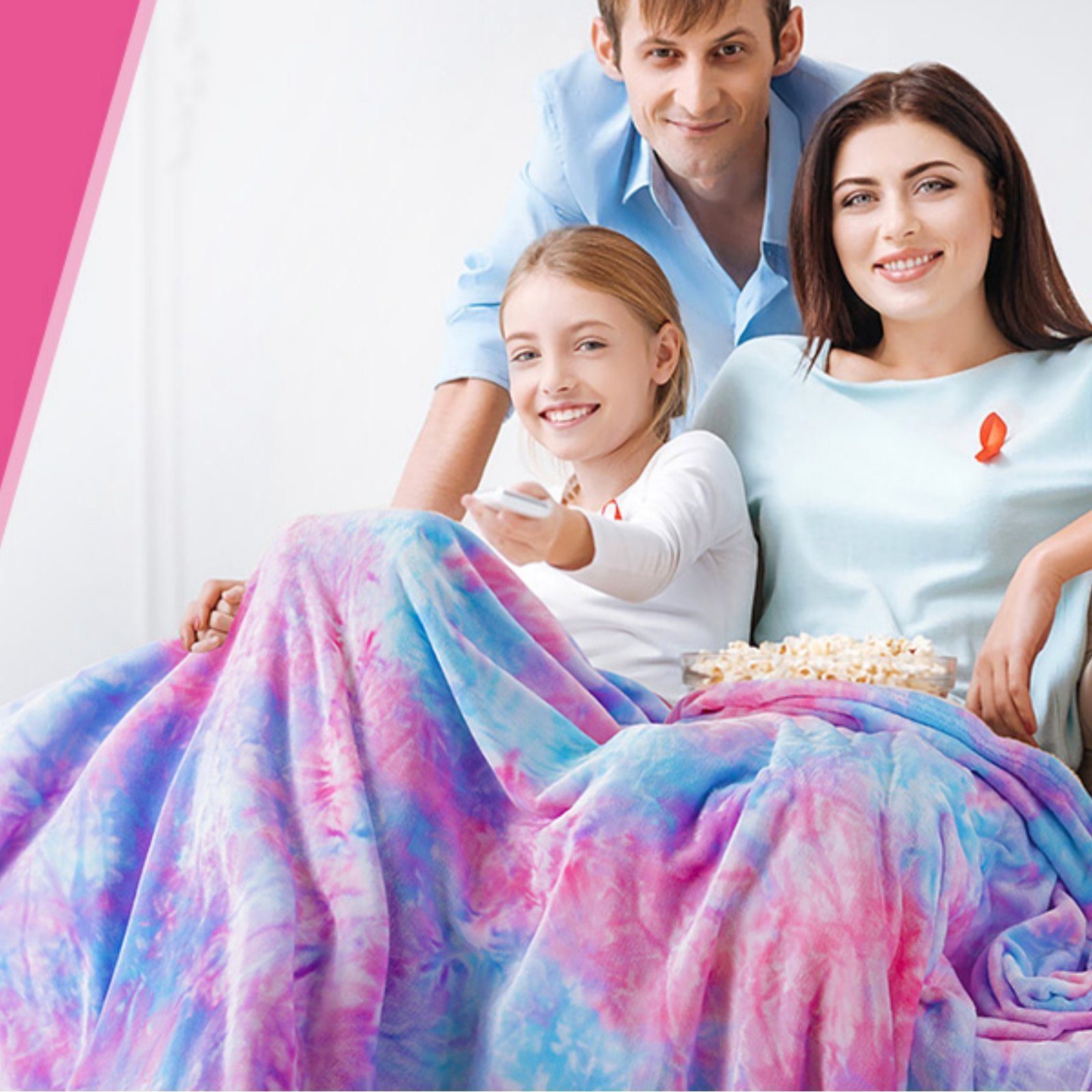 Kinderdecke Kuscheldecke für Kinder, Sofadecke, Tagesdecke, Wohnzimmerdecke, Avoalre, 76 x 102 Regenbogen-Überwurf für Mädchen, oder Geschenk für Kinder