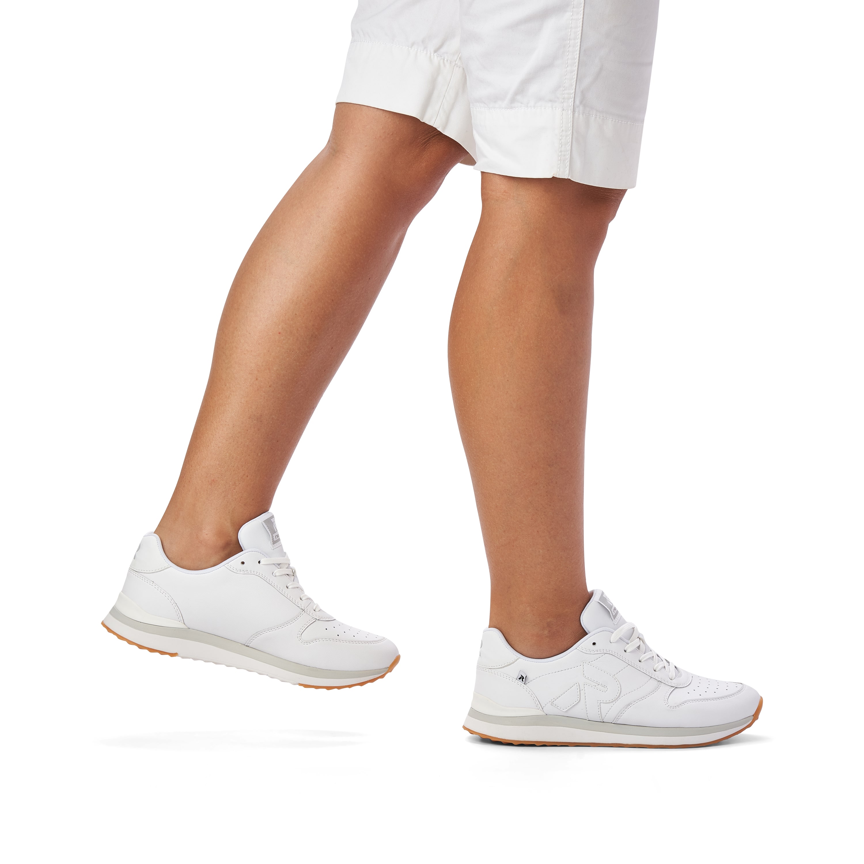 Rieker Damen Sneaker Low frost white