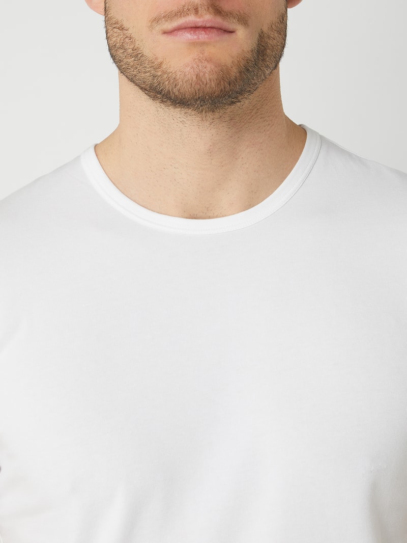 T-Shirts mit Rundhalsausschnitt - 2er-Pack in weiß