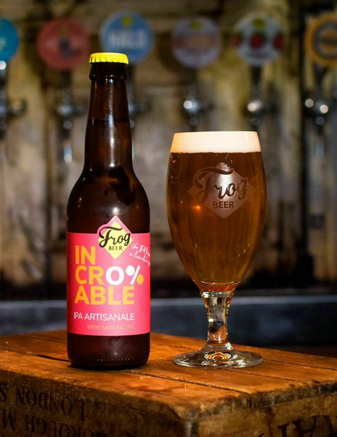 FrogBeer : IPA - Gueule de joie 0.5° |  33 cl