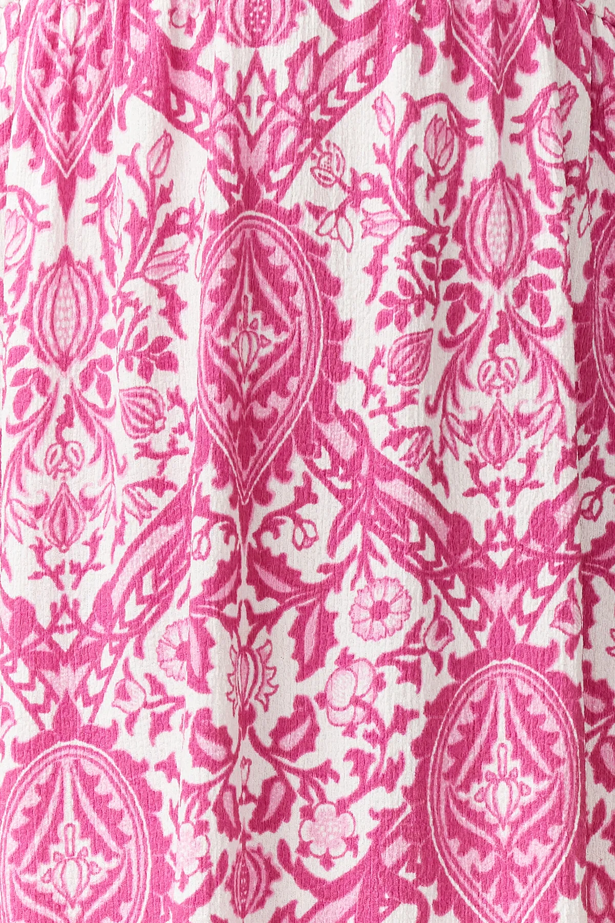 Trendyol Collection  Mehrfarbiger Polokragen mit ethnischem Muster und A-Linie/Glockenöffnung TWOSS24EL00470