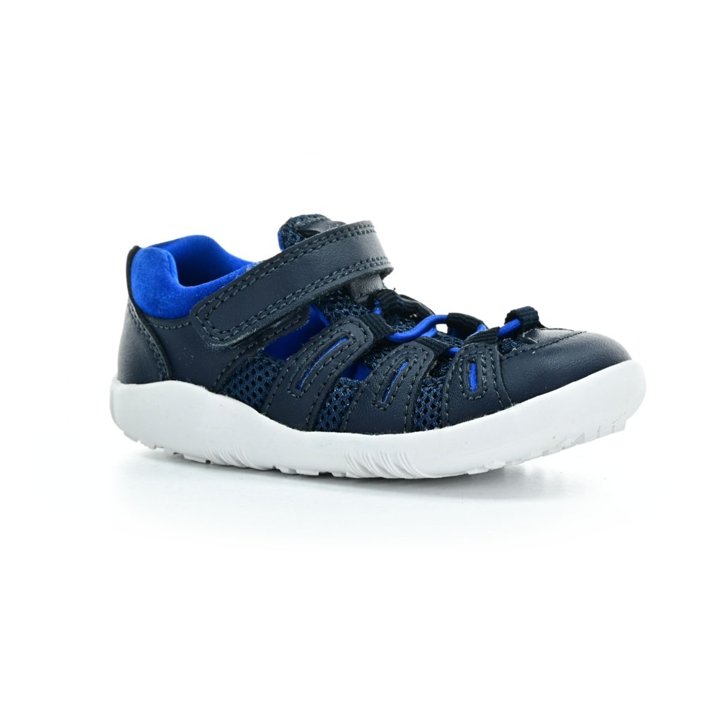 Bobux Summit Navy   Snorkel Blue Barfußsandalen