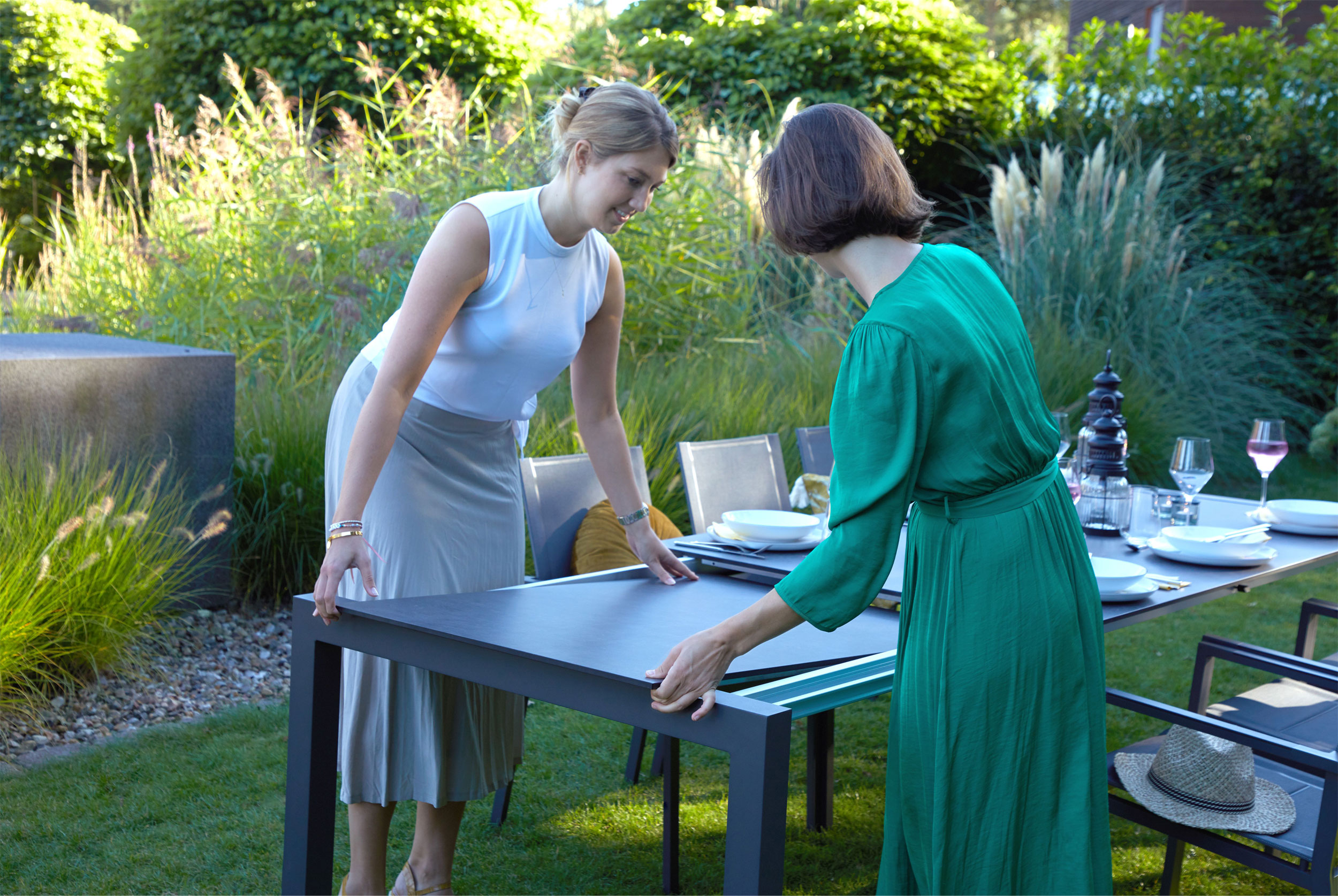 OUTDOORGartentisch ausziehbar HPL