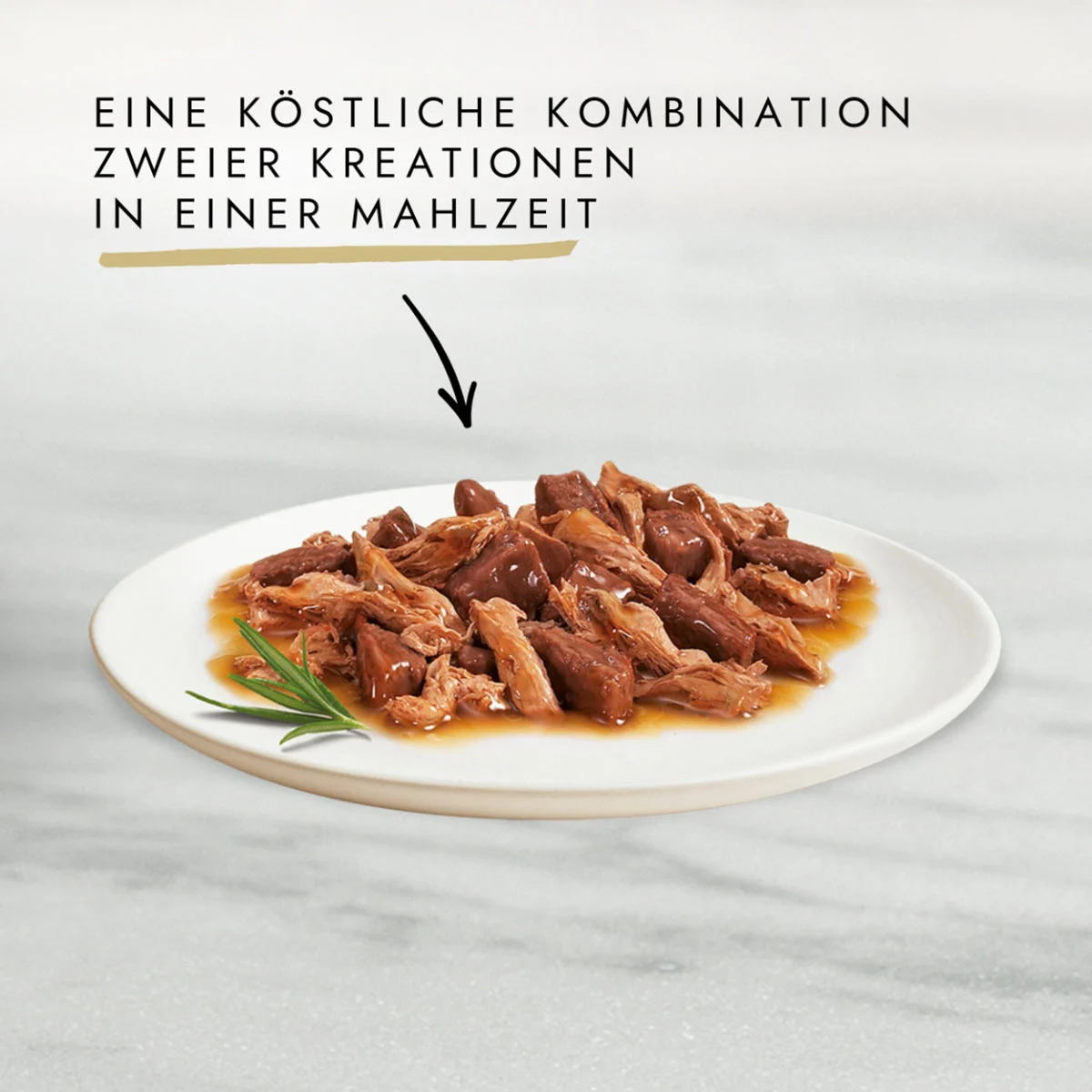 GOURMET Gold Feine Komposition mit Ente und Truthahn