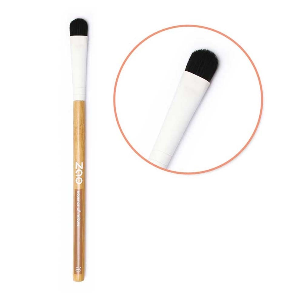 zao essence of nature Pinceau Bambou Précision ZAO Pinceau en bambou et poils synthétiques, Vegan