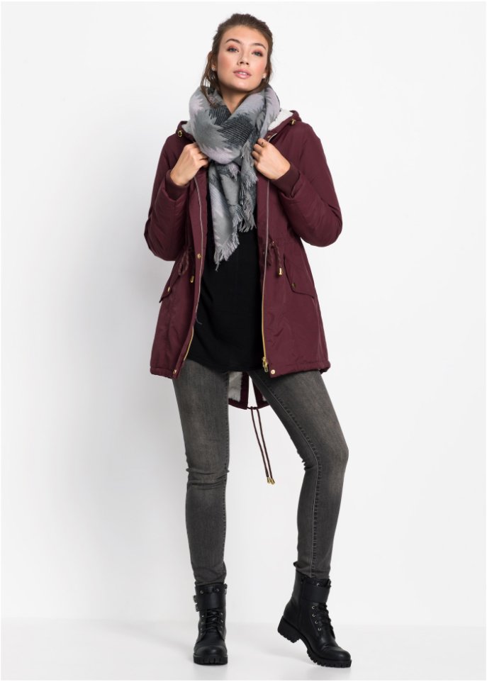 Parka mit Teddy-Futter